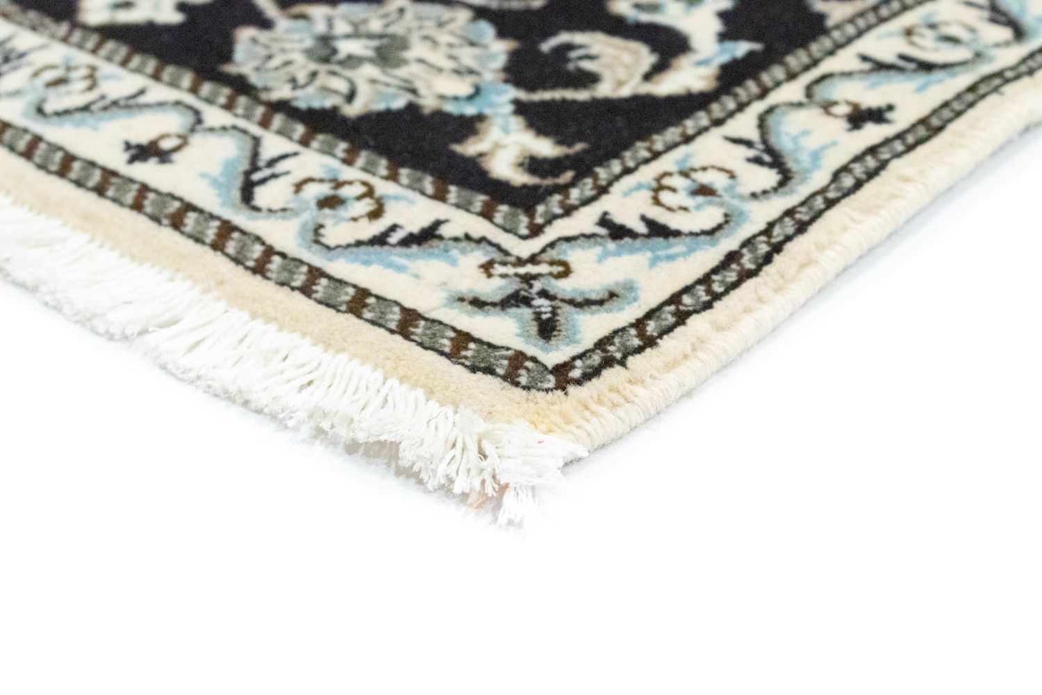 Tappeto Persero - Nain - 84 x 58 cm - blu scuro