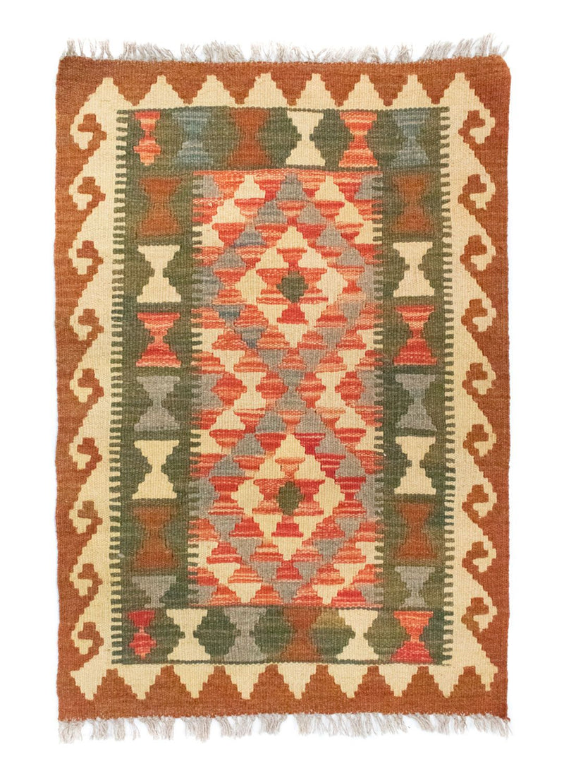 Tappeto Kelim - Orientale - 90 x 60 cm - marrone