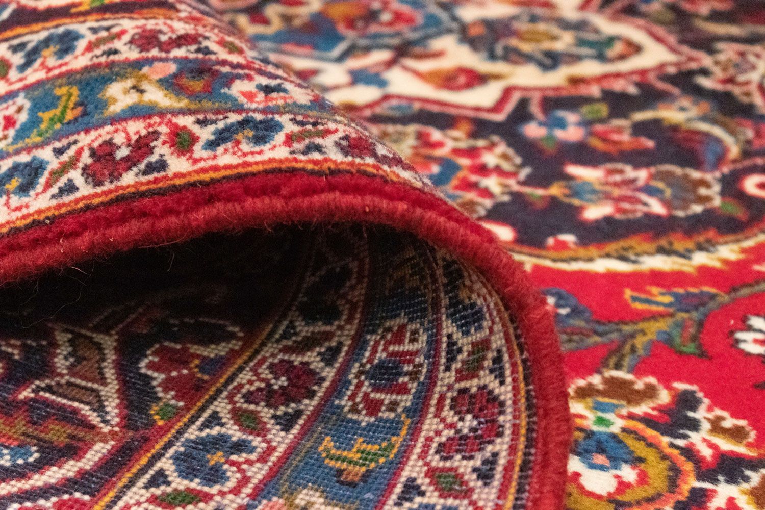 Tappeto Persero - Keshan - 358 x 239 cm - rosso