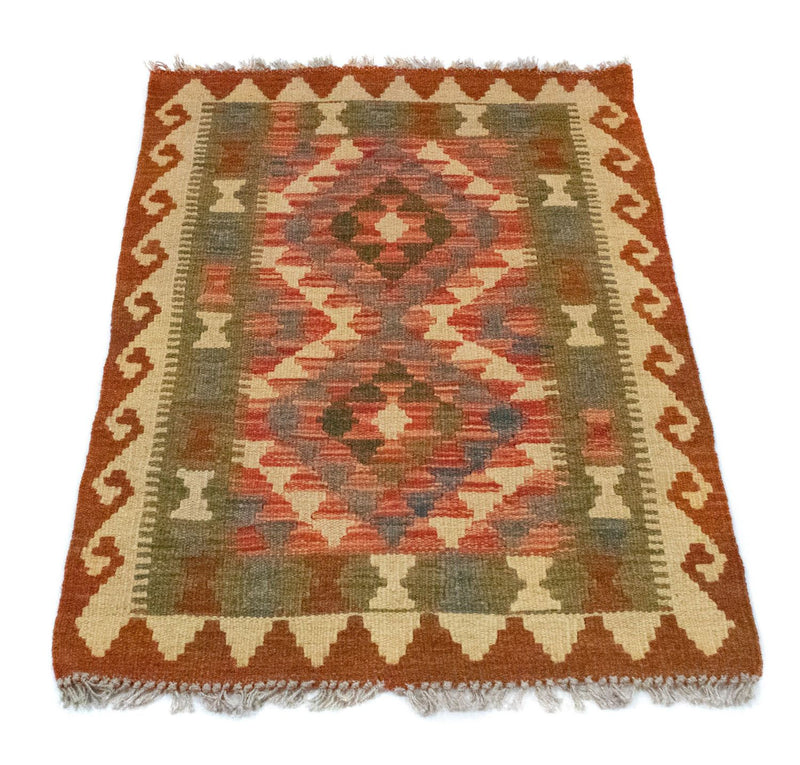 Tappeto Kelim - Orientale - 90 x 60 cm - arancione