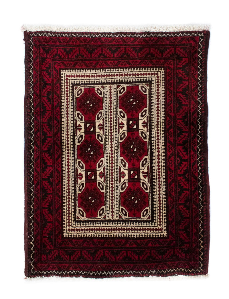 Tappeto Belutsch - 95 x 70 cm - rosso