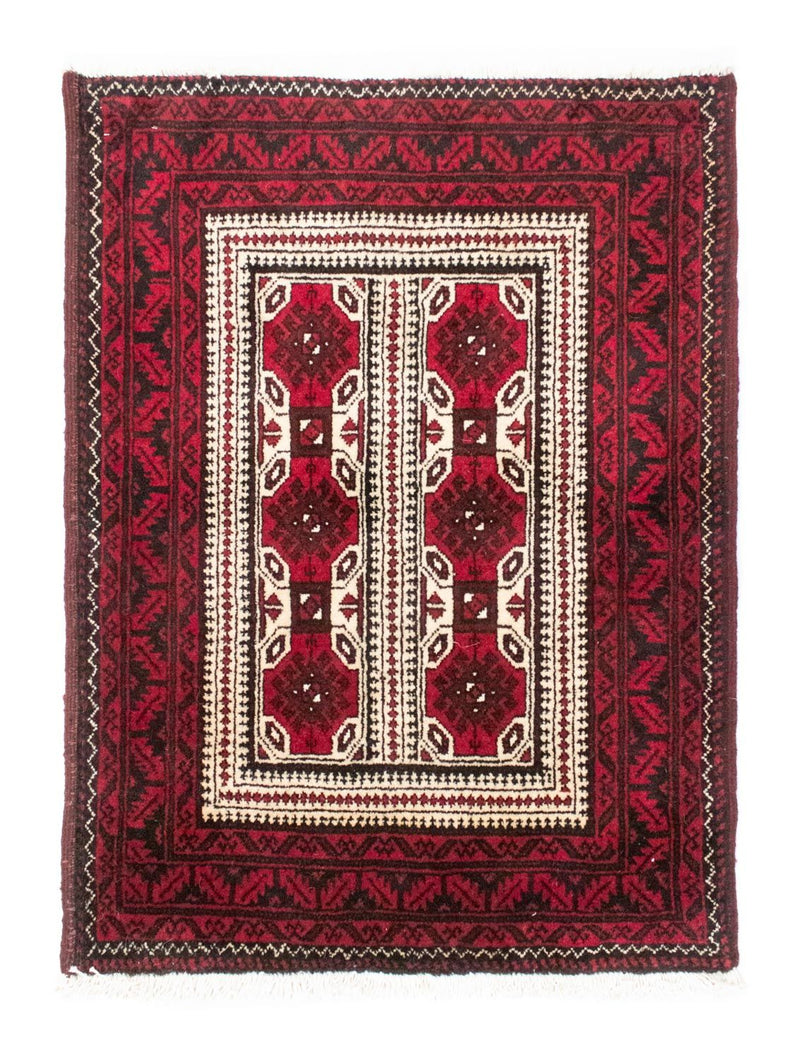 Tappeto Belutsch - 95 x 74 cm - rosso