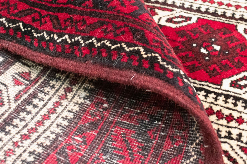 Tappeto Belutsch - 95 x 74 cm - rosso
