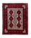 Tappeto Belutsch - 78 x 63 cm - rosso