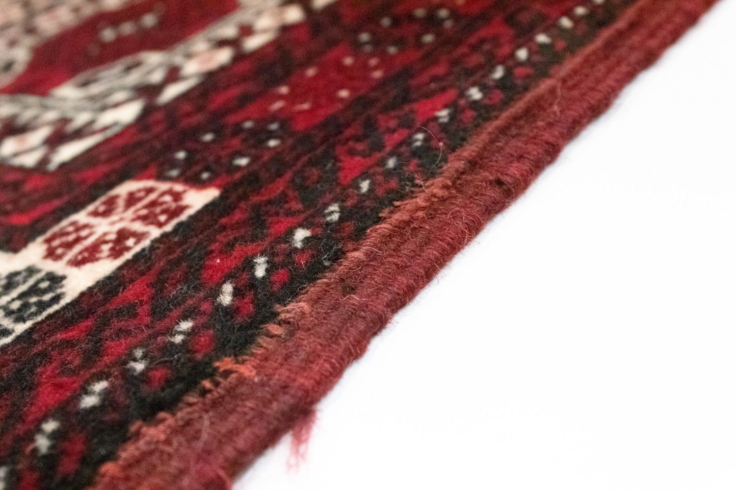 Tappeto Belutsch - 78 x 63 cm - rosso