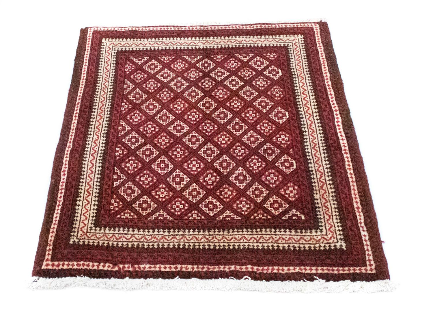 Tappeto Belutsch - 84 x 70 cm - rosso