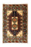 Tappeto Turkaman - 93 x 63 cm - blu