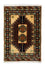 Tappeto Turkaman - 91 x 64 cm - blu