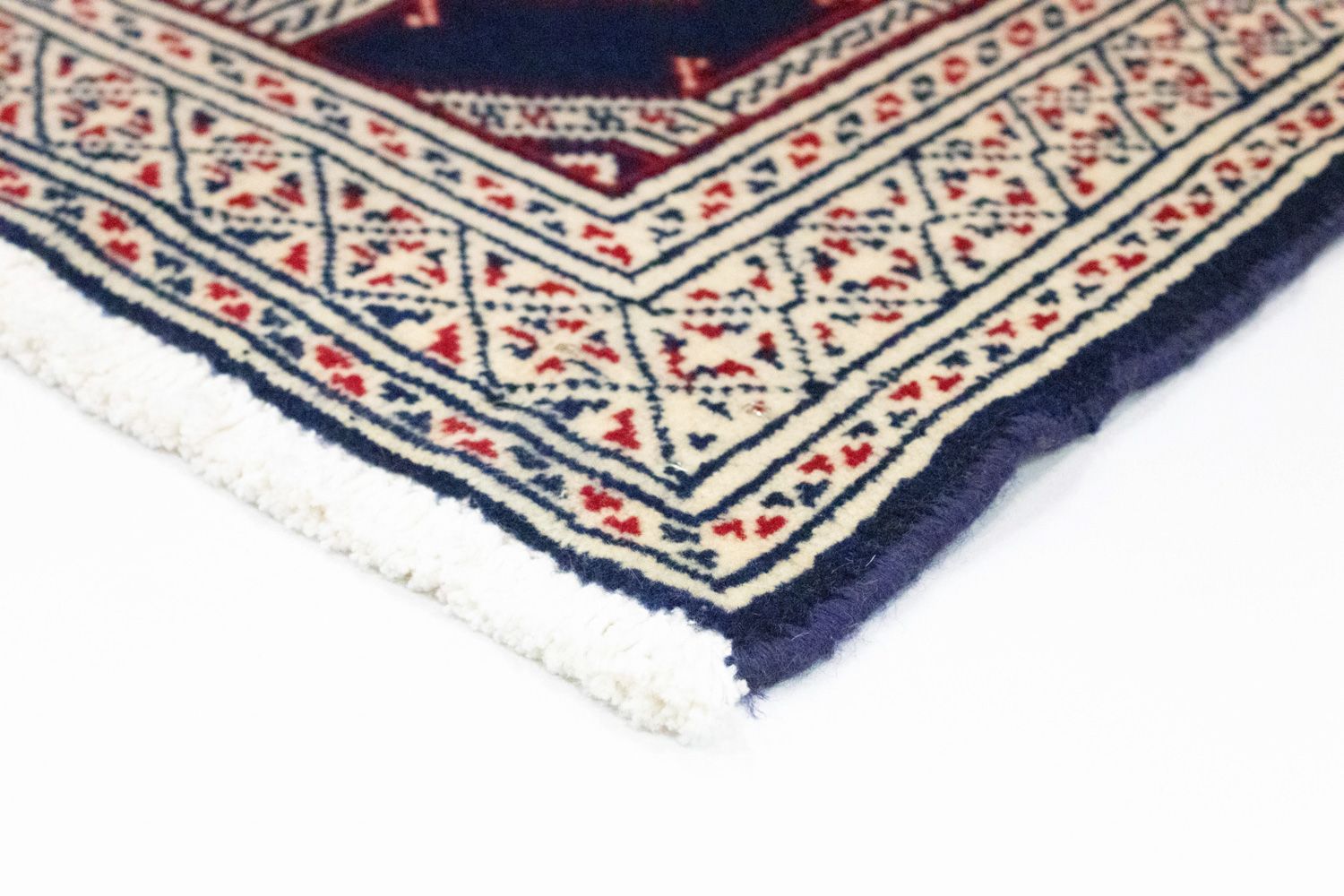 Tappeto Turkaman - 88 x 62 cm - blu