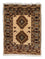 Tappeto Turkaman - 87 x 64 cm - blu