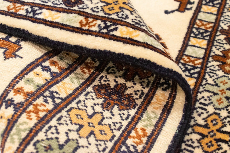 Tappeto Turkaman - 87 x 64 cm - blu
