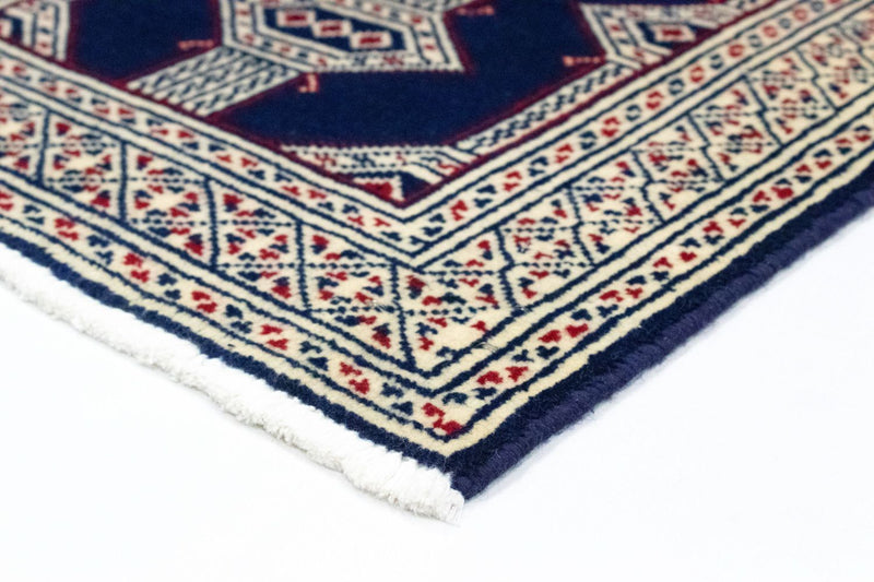 Tappeto Turkaman - 90 x 62 cm - blu