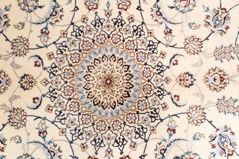 Tappeto Persero - Nain - Reale - 305 x 208 cm - bianco naturale