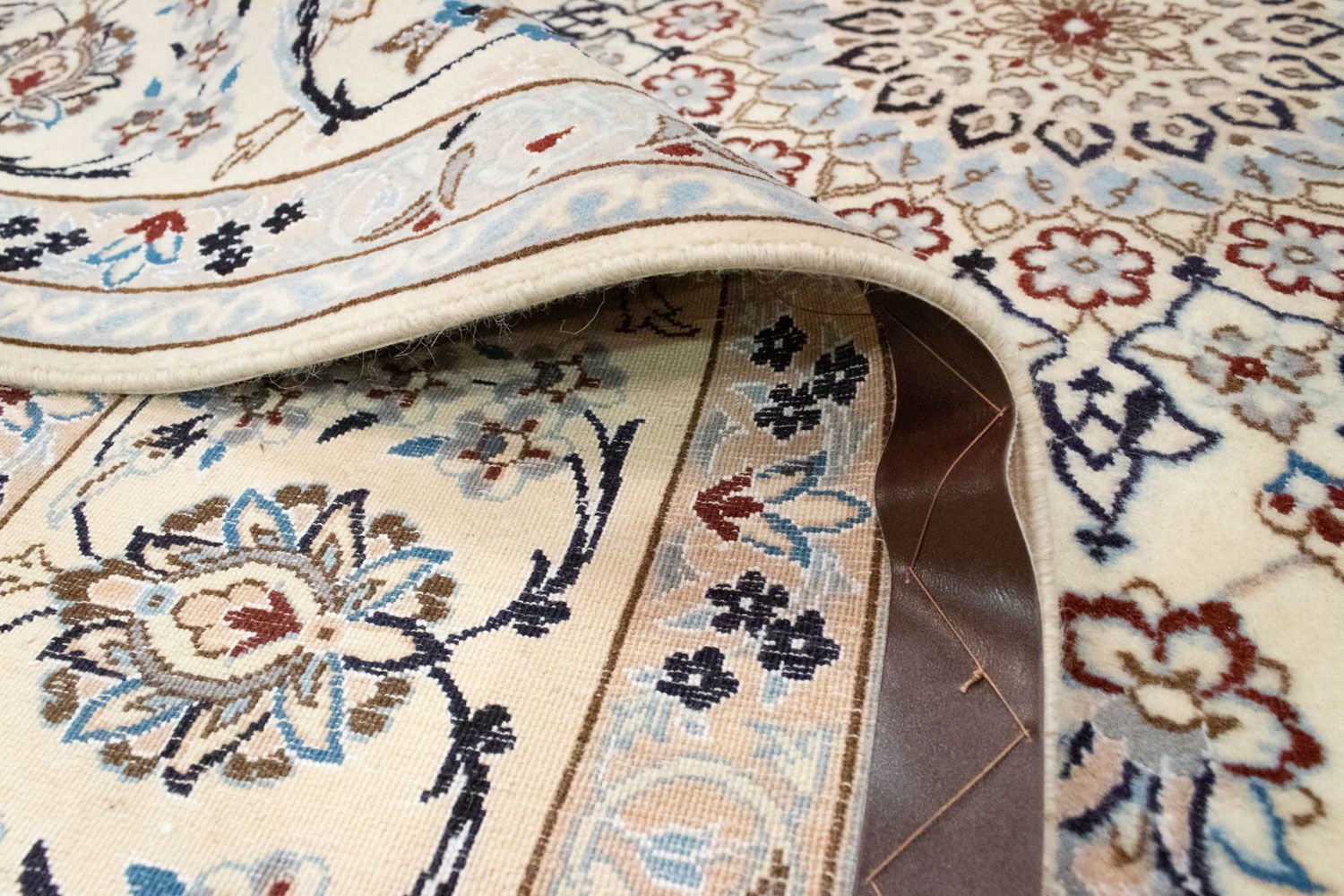 Tappeto Persero - Nain - Reale - 305 x 208 cm - bianco naturale