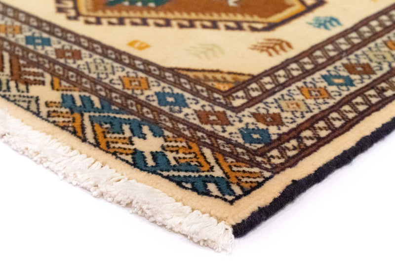 Tappeto Turkaman - 88 x 63 cm - beige