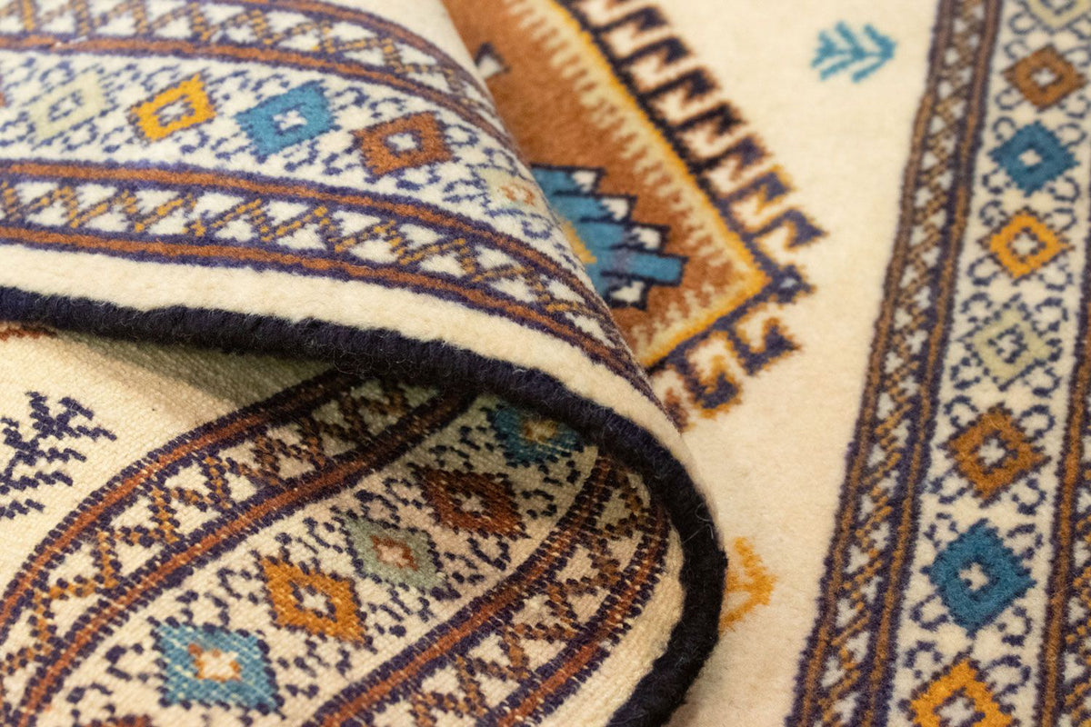 Tappeto Turkaman - 88 x 63 cm - beige