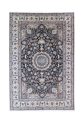 Tappeto Persero - Nain - Reale - 300 x 200 cm - blu scuro