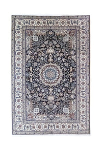 Tappeto Persero - Nain - Reale - 300 x 200 cm - blu scuro