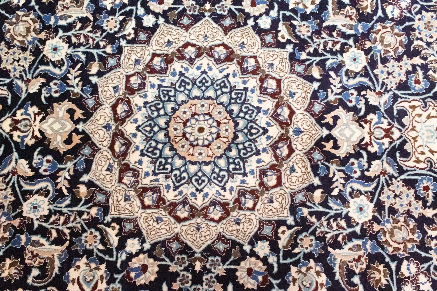 Tappeto Persero - Nain - Reale - 300 x 200 cm - blu scuro