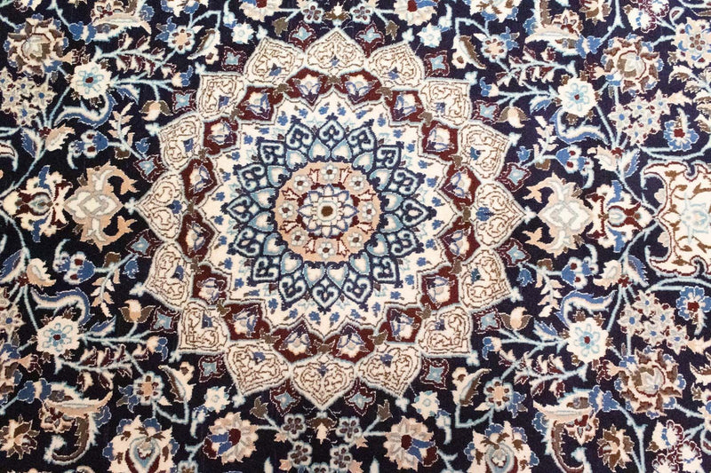 Tappeto Persero - Nain - Reale - 300 x 200 cm - blu scuro