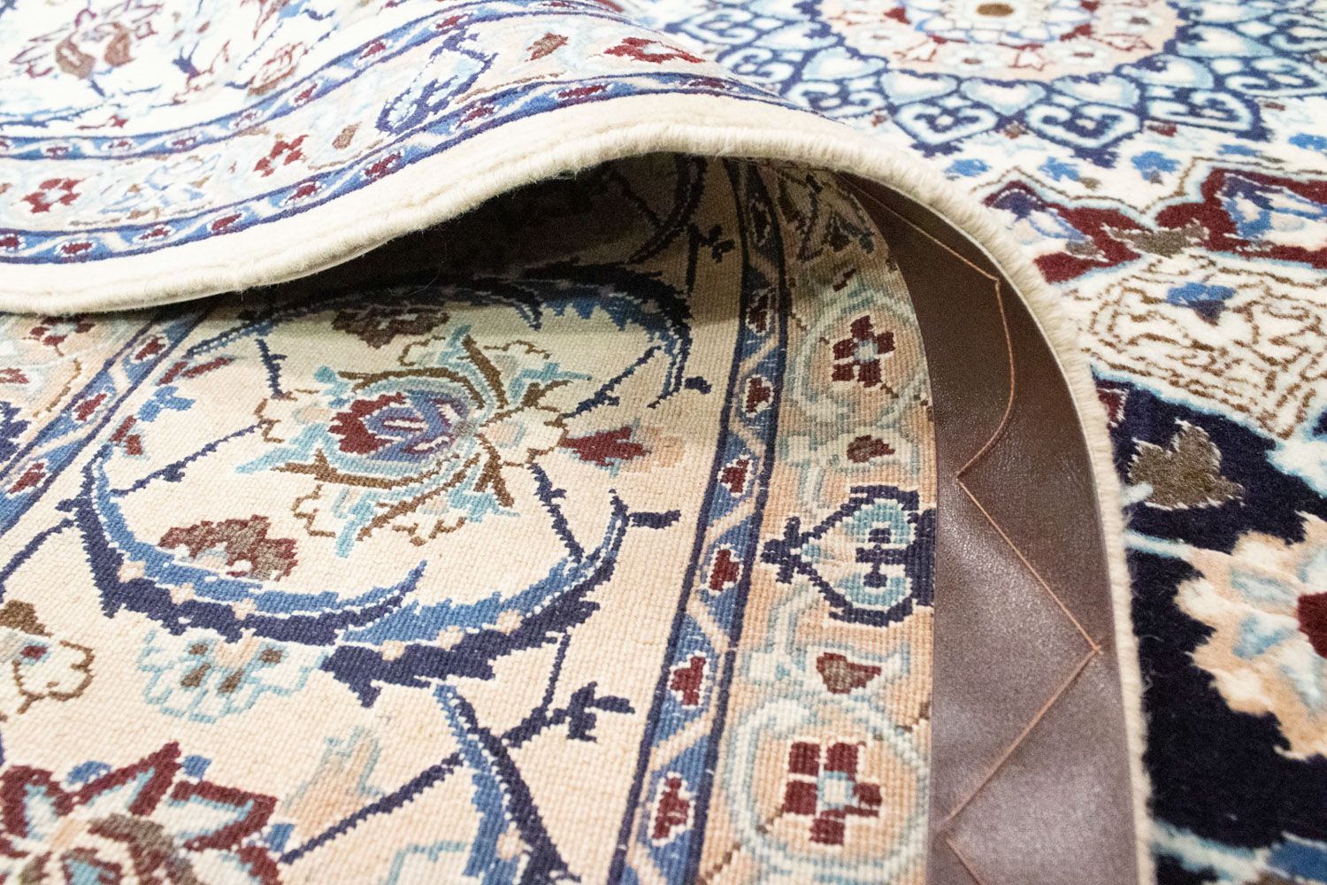 Tappeto Persero - Nain - Reale - 300 x 200 cm - blu scuro