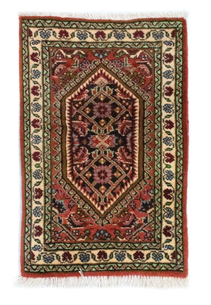 Tappeto Persero - Bidjar - 60 x 40 cm - marrone