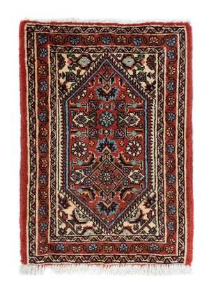 Tappeto Persero - Bidjar - 60 x 40 cm - rosso