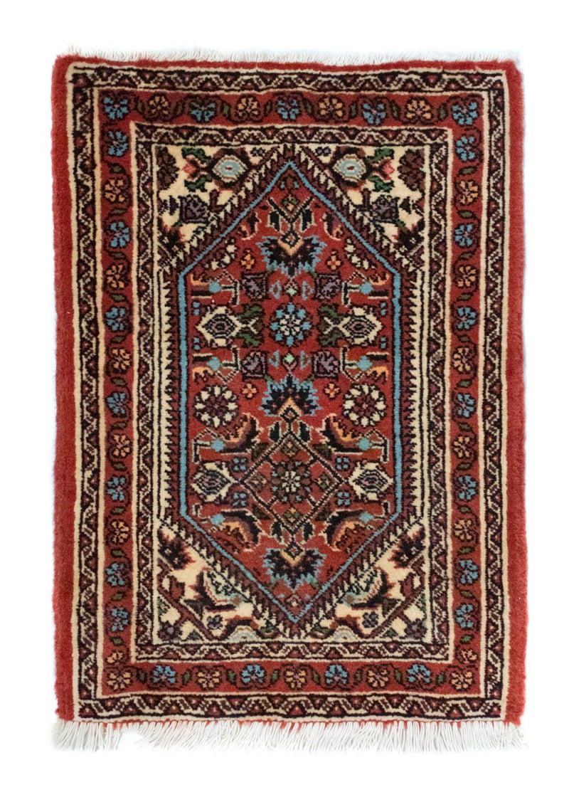 Tappeto Persero - Bidjar - 60 x 40 cm - rosso