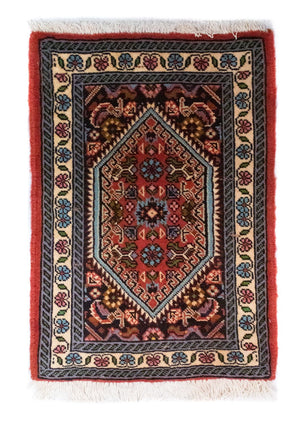 Tappeto Persero - Bidjar - 60 x 40 cm - rosso