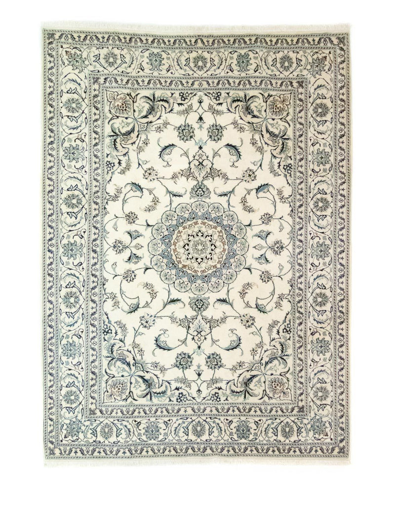Tappeto Persero - Nain - 280 x 198 cm - bianco naturale