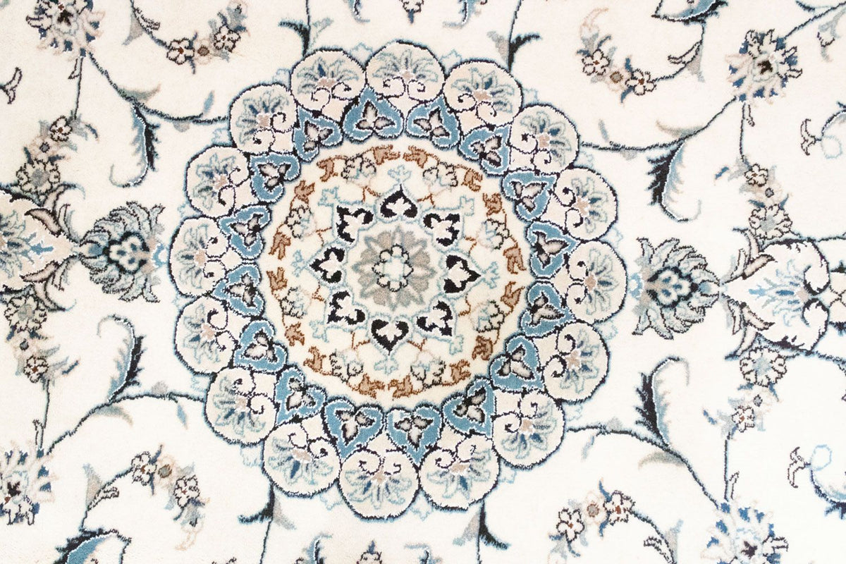 Tappeto Persero - Nain - 280 x 198 cm - bianco naturale