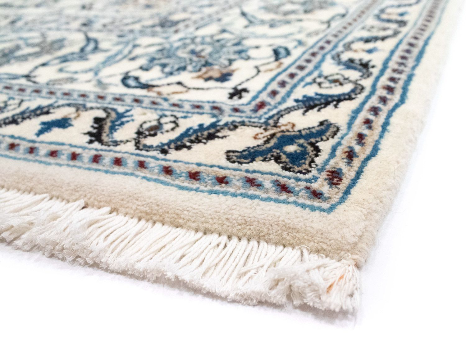 Tappeto Persero - Nain - 280 x 198 cm - bianco naturale