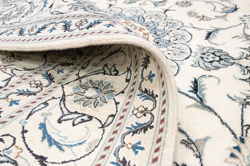 Tappeto Persero - Nain - 280 x 198 cm - bianco naturale