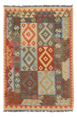 Tappeto Kelim - Splash - 168 x 106 cm - multicolore