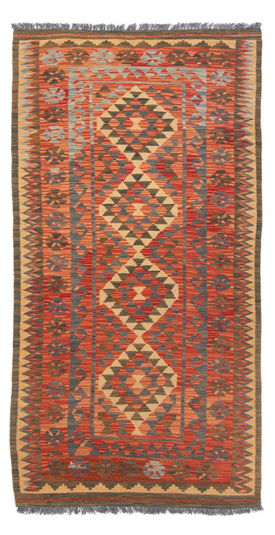 Kilim Maimana Tappeto 98x206cm - Tappeto di lana