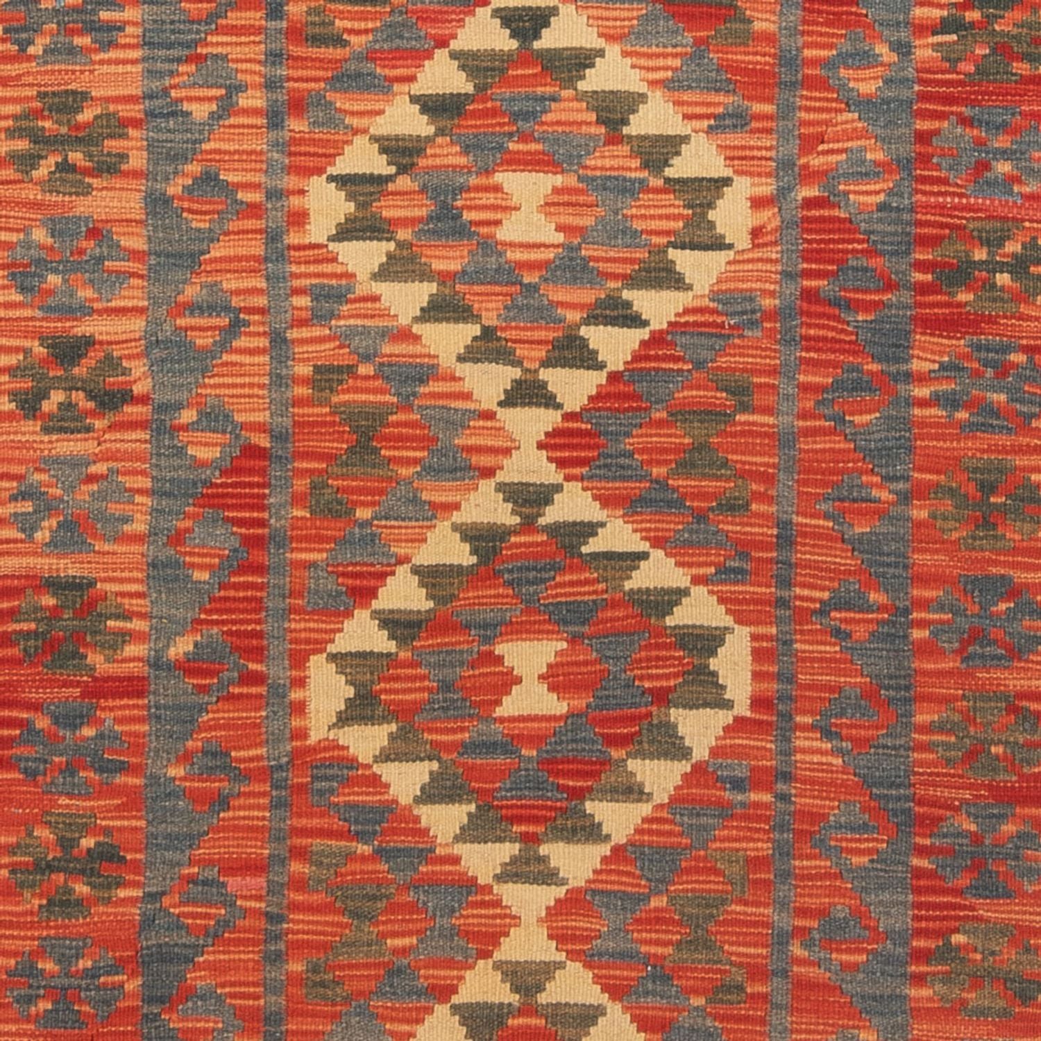 Tappeto corsia Tappeto Kelim - Splash - 206 x 98 cm - multicolore