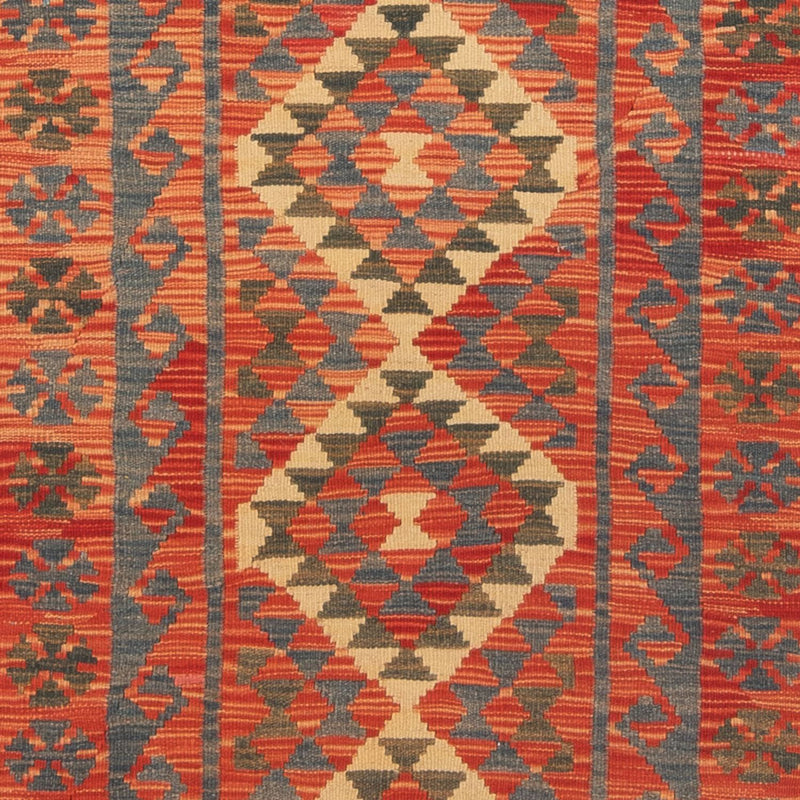 Tappeto corsia Tappeto Kelim - Splash - 206 x 98 cm - multicolore