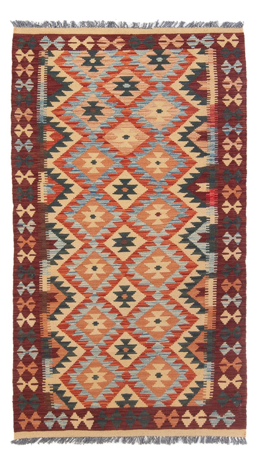 Tappeto corsia Tappeto Kelim - Splash - 198 x 104 cm - multicolore