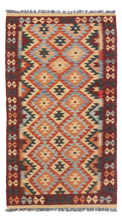 Kilim Maimana Tappeto 104x198cm - Tappeto di lana