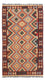 Tappeto corsia Tappeto Kelim - Splash - 198 x 104 cm - multicolore
