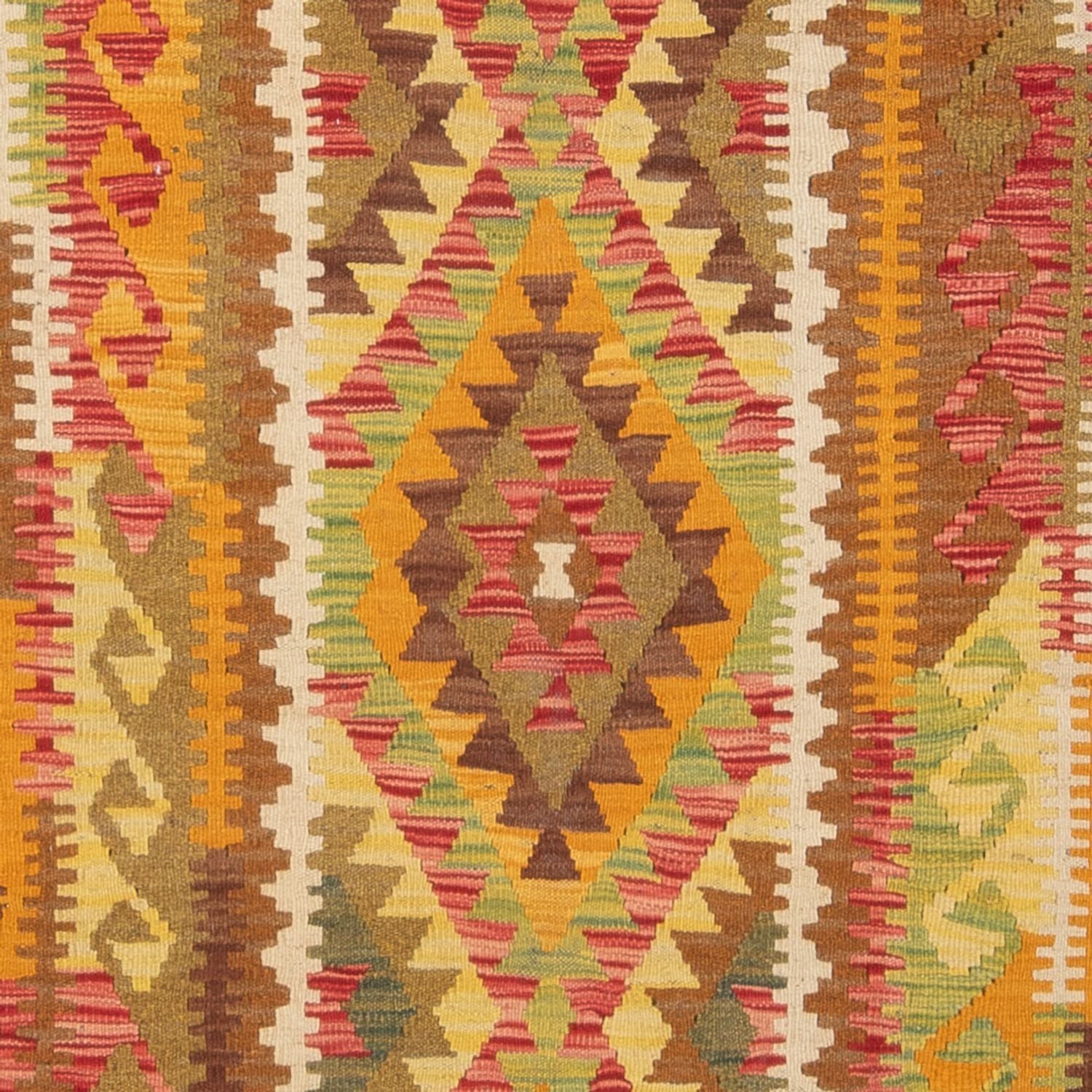 Tappeto corsia Tappeto Kelim - Splash - 231 x 123 cm - multicolore