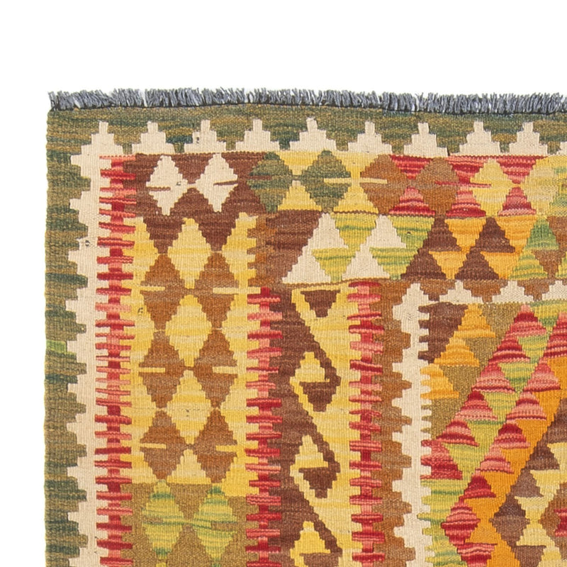 Tappeto corsia Tappeto Kelim - Splash - 231 x 123 cm - multicolore