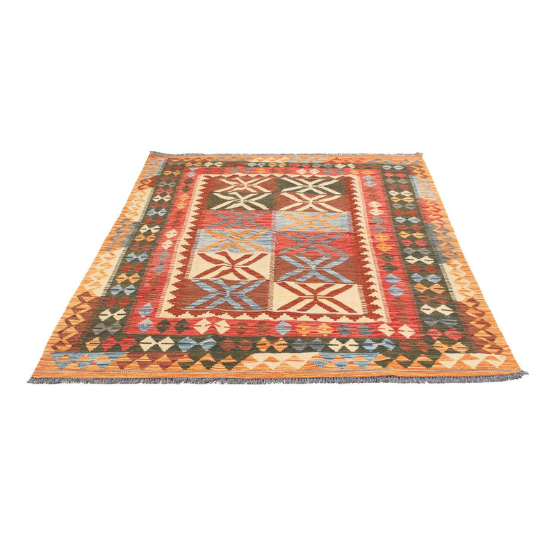 Tappeto Kelim - Splash - 204 x 158 cm - multicolore