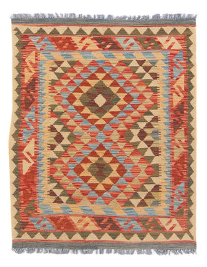 Tappeto Kelim - Splash - 114 x 87 cm - multicolore