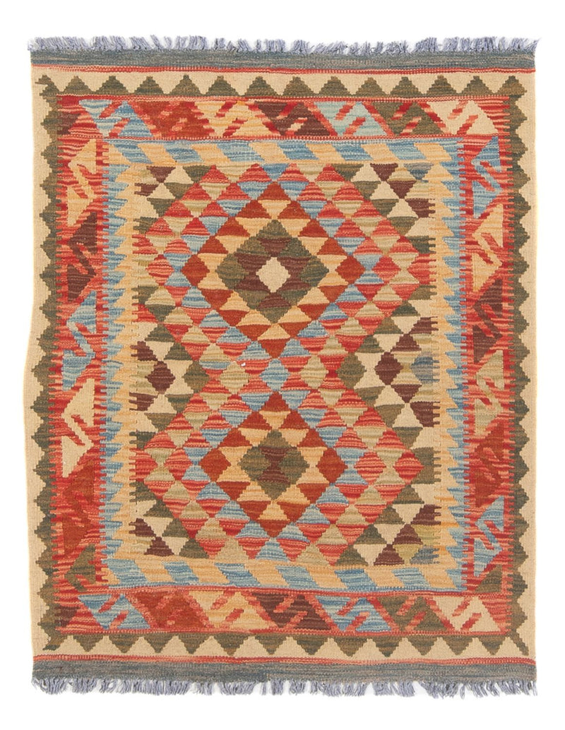 Tappeto Kelim - Splash - 114 x 87 cm - multicolore