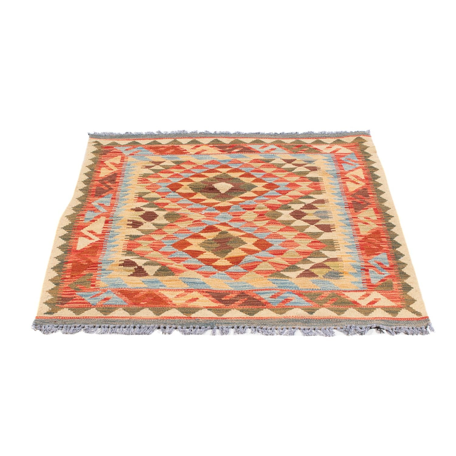 Tappeto Kelim - Splash - 114 x 87 cm - multicolore