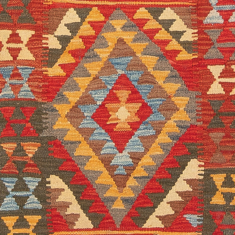 Tappeto corsia Tappeto Kelim - Splash - 304 x 76 cm - multicolore