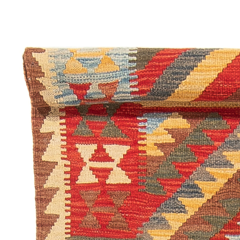 Tappeto corsia Tappeto Kelim - Splash - 304 x 76 cm - multicolore