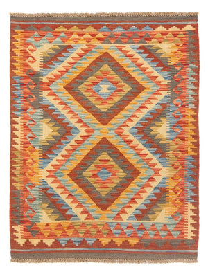 Tappeto Kelim - Splash - 119 x 86 cm - multicolore