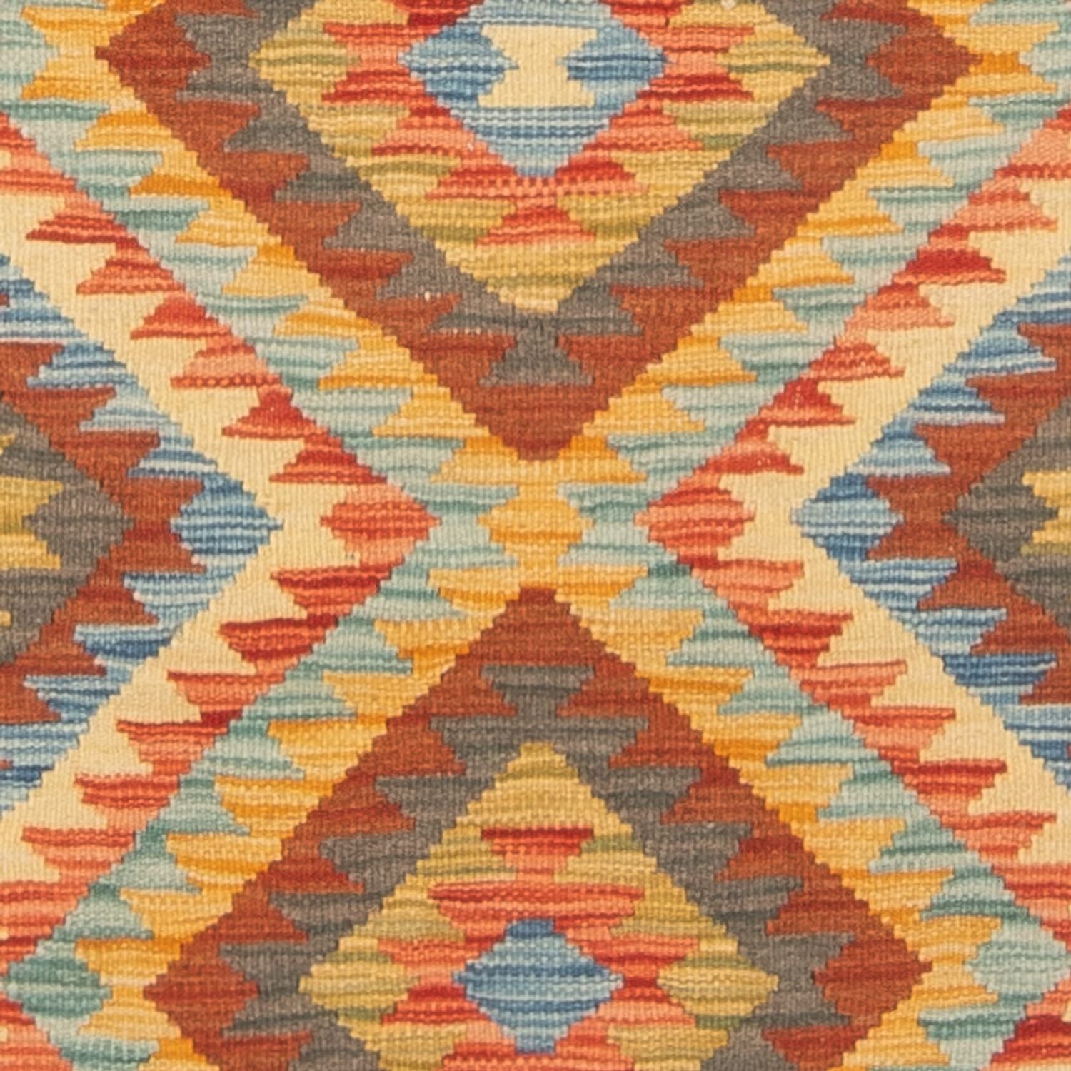 Tappeto Kelim - Splash - 119 x 86 cm - multicolore